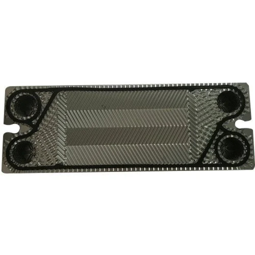 Heat Exchanger Phe Plate - Customized Size, 0.5 Millimeter Thickness, Black & Silver Color | Efficient Heat Transfer for Food Industry