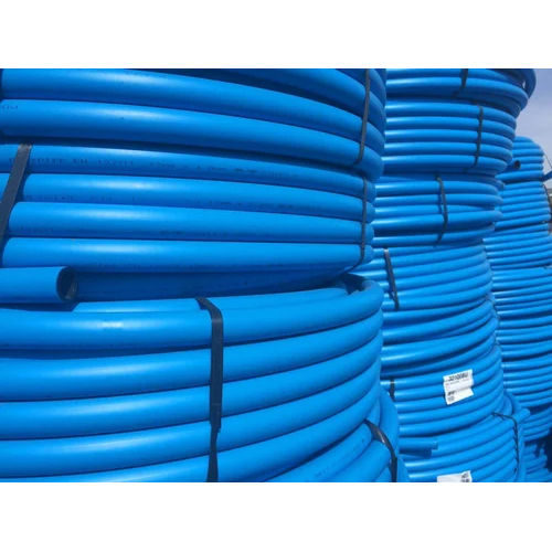 Blue Rubber Hose Pipe