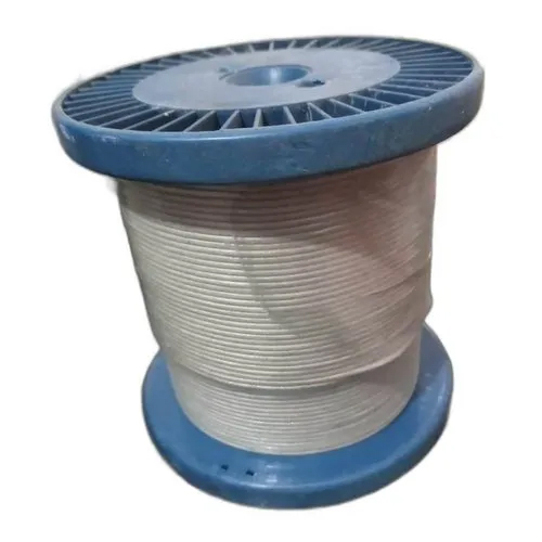1 MM White Fiberglass Cable