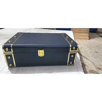 Mdf Gift Packaging Trunk Boxes - Color: Black