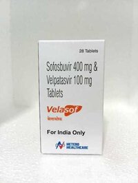 Velasof Tablet - High Purity Sofosbuvir And Velpatasvir Combination Therapy | Effective Chronic Hepatitis C Treatment, High Quality, Soluble, Store In Cool Place