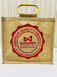Corporate Gifting Cane Handle Jute Bag