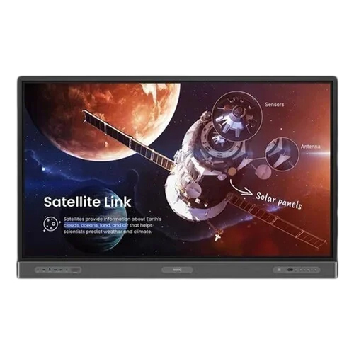 Benq Rm8602K 4K Uhd 86 Seinwd Interactive Flat Panel - Color: Black