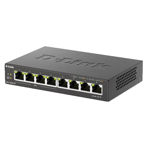 D-Link DGS-1008P Network Switch