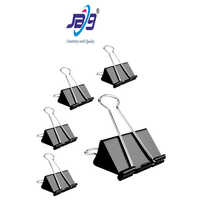 Jb9 51 Mm Binder Clip - Plastic Material, Various Sizes Available | High Quality Office Binder Clip, Plain Style For Everyday Use