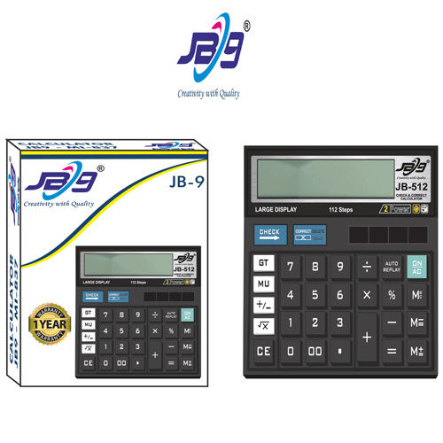 Jb9 Ct-512 Calculator - Color: Black