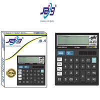 Jb9 Ct-512 Calculator - Plastic Material, General Purpose, Black Color | 1 Year Warranty, Battery Operated, Versatile Usage