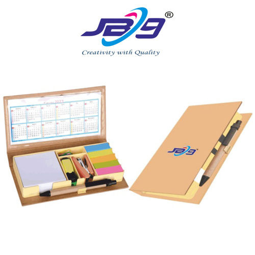 Jb9 Eco Friendly Stationery Kit With Sticky Note Pad - Size: Standard