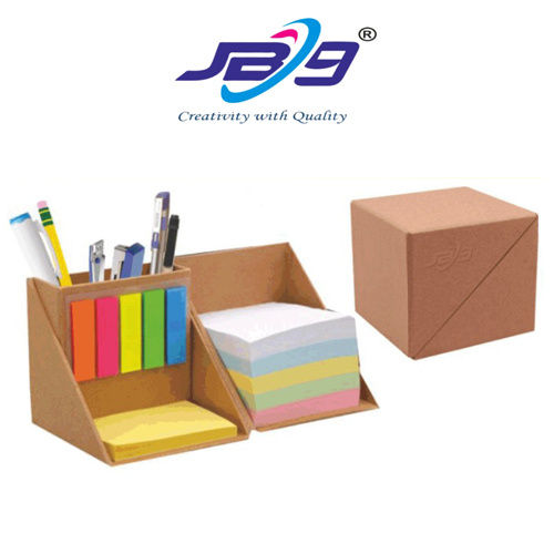 Jb9 Memo Cube With Sticky Note Pad - Size: Standard