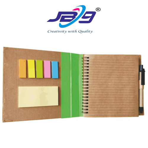 JB9 Wiro Binding With Sticky Note Pad