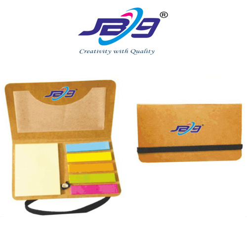 JB9 Sticky Note Pad With Pocket Dairy