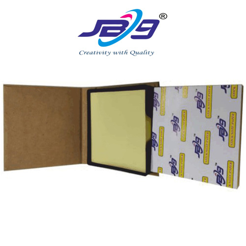 JB9 3 X 3 Hard Bond Cover With Sticky Note Pad