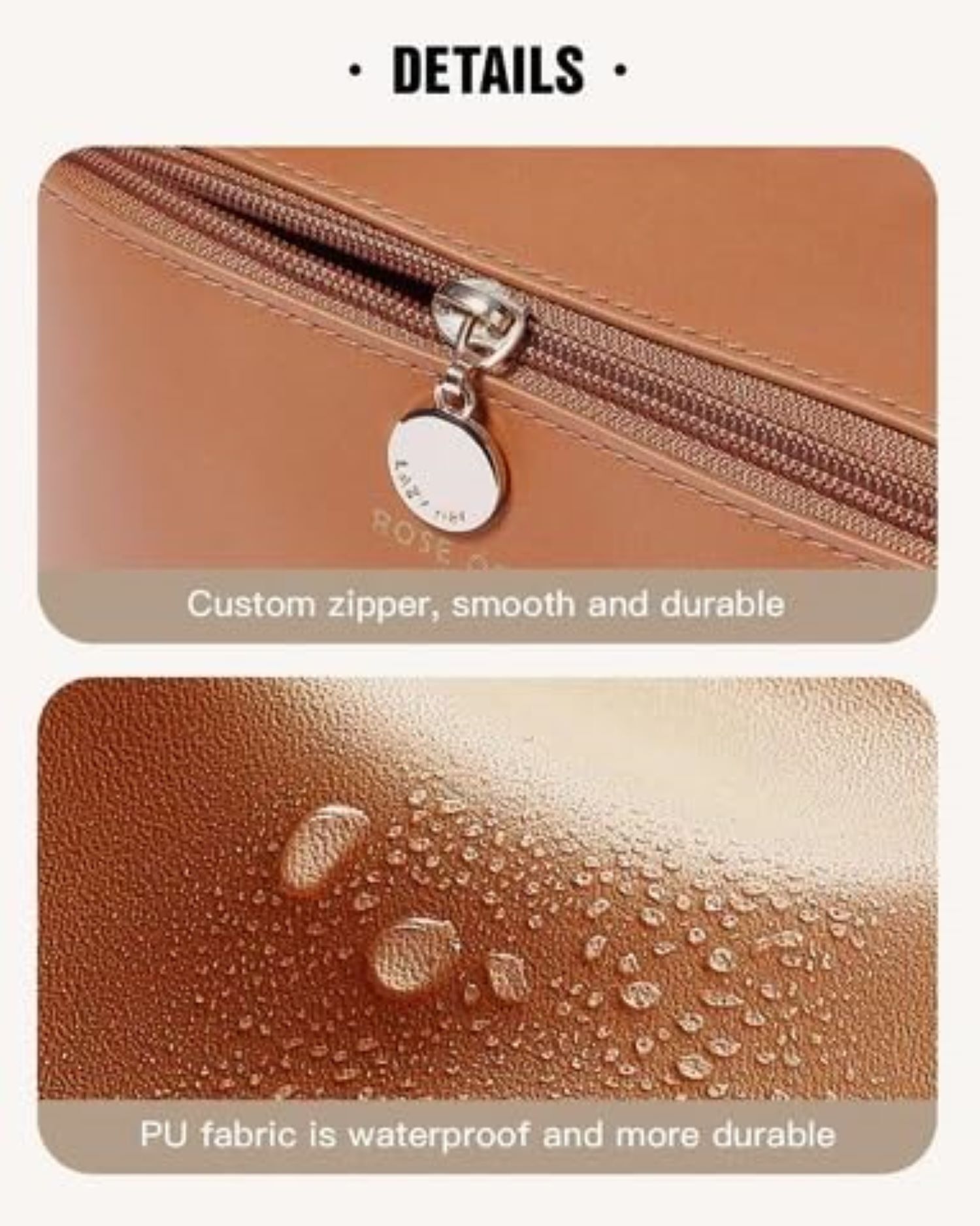 Leather Cosmetic Bag