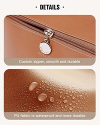 Leather Cosmetic Bag