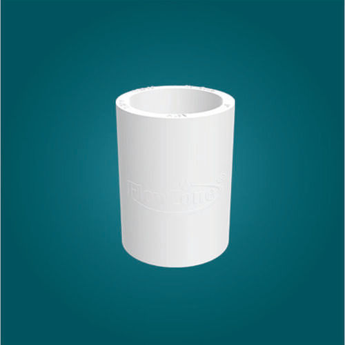 Upvc Plain Coupler - Color: White