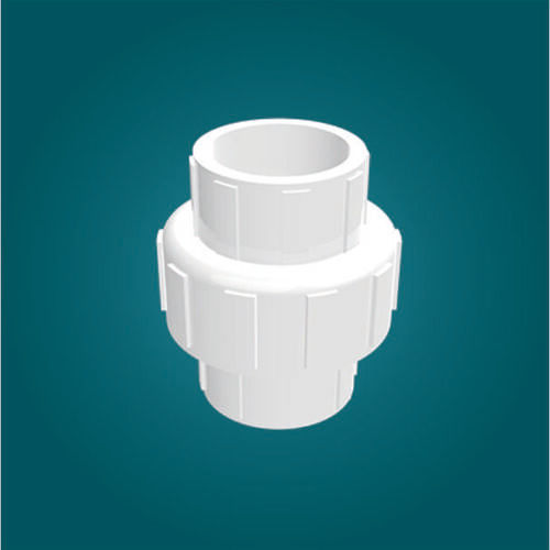 Upvc Union Fittings - Color: White