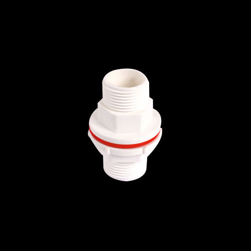 Upvc Two Thread Tank Nipple - Color: White