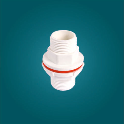 Upvc Two Thread Tank Nipple - Color: White