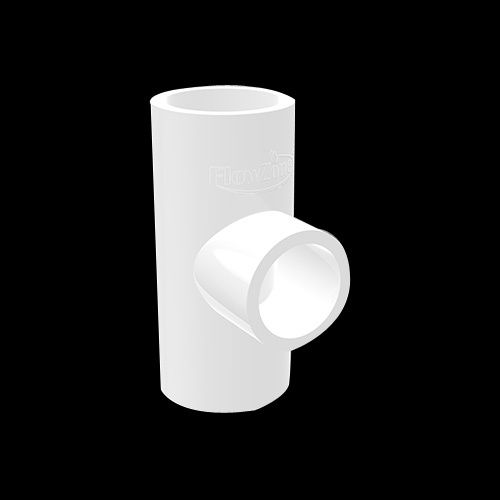 Upvc Reducer Tee - Color: White