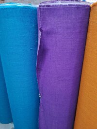 Colored Laminated  jute  Fabric in fine quality