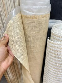 14/15 Natural Laminated Jute Fabric
