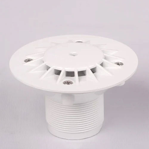 Swimming Pool Floor Inlet Nozzle - Color: White