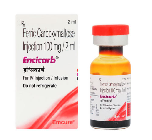 Encicarb 100Mg Injection 2Ml