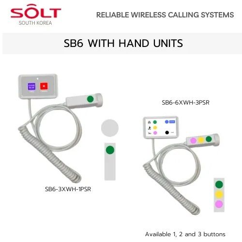 Nurse Calling System - Wireless - Color: Black And White