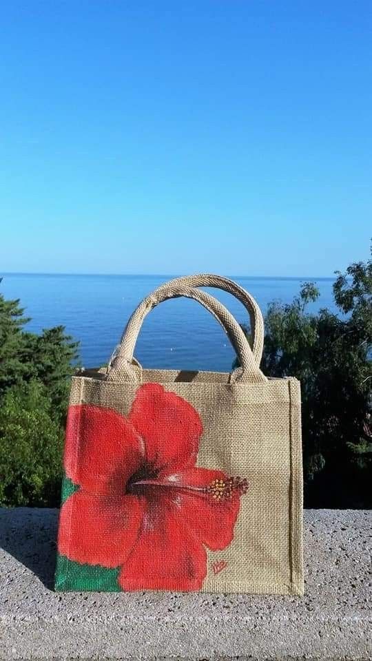 Floral Printed Eco-Friendly Tote Bag Custom Logo and Flower Pattern for Gifts