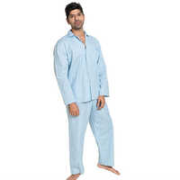 Men Pajama Set - Pattern: Plain