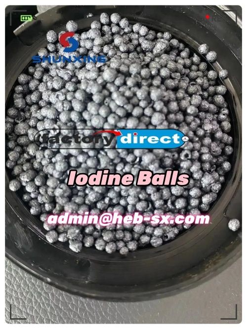 High Purity Crystals Black Balls CAS 7553-56-2 Iodine with Best Vendor price!