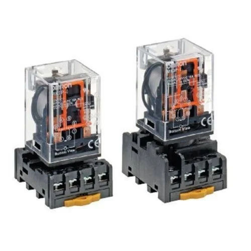 Omron Relay Board 8 Channel - Color: Black