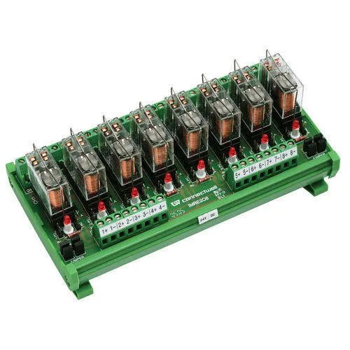 Omron Relay Board - Color: Green