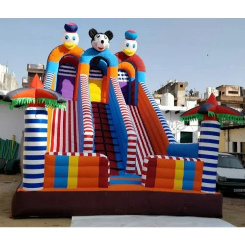 Inflatable Amusement Park - Dimension (L*W*H): 10 (H) Foot (Ft)