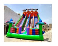 Pvc Big Sliding Bouncy - 10 Feet High Inflatable | Safe, Durable, Engaging Outdoor Play Equipment For Children