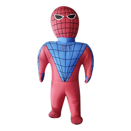 Inflatable Air Walking Character Spider Costume - Color: Multi Colour