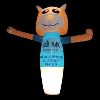 Nylon Fabric Inflatable Cartoon - Color: Multi Colour