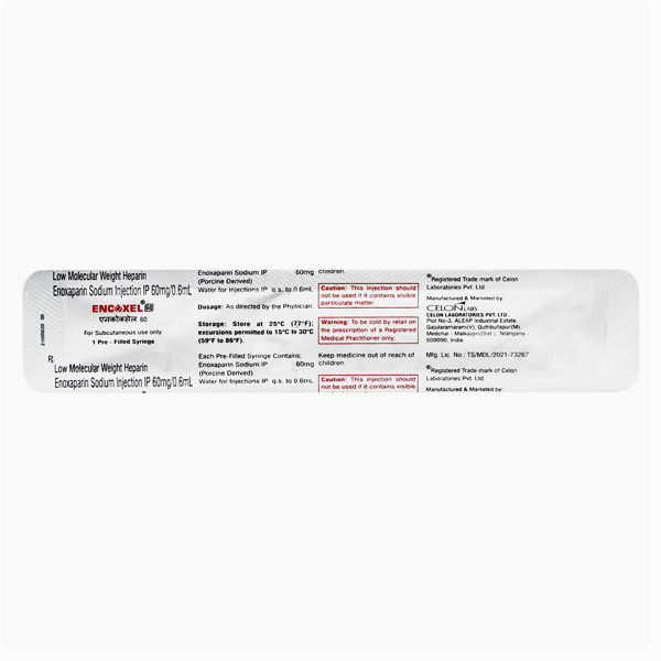 Encoxel 60Mg Injection