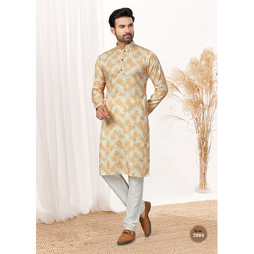 Mens Printed  Kurta Payjama