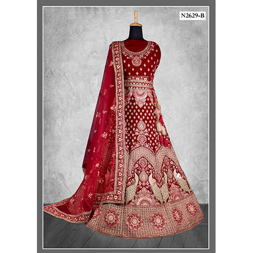 Ladies Party Wear Embroidered Lehenga - Ethnic Region: Indian