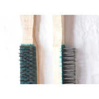 Wooden Handle Steel Wire Brush Hard