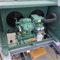 Industrial Cold Storage System - Color: Silver