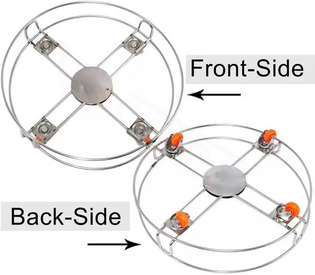 Stainless Steel Cylinder Trolley