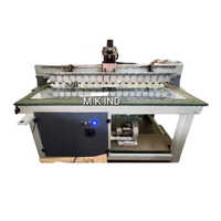 Cnc Glass Cutting Machine - Mild Steel, Gray Color | High-speed, Computerized, Plc Control, Automatic System, Industrial Use