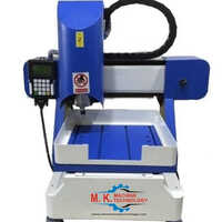 Mkivmc2 Cnc 3 Axis Mini Vmc Machine - Color: Blue