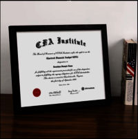 High Quality A4 A3 & A4Document Picture Photo Certificate Frame Wall Hanging Display University Diplomas Frame