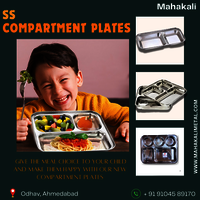 Stainless steel 5 in 1  compartment dish -26 G