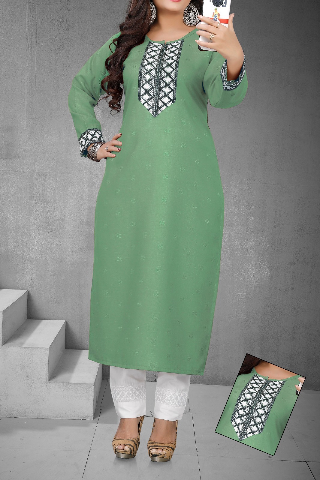 Cotton Blend kurti