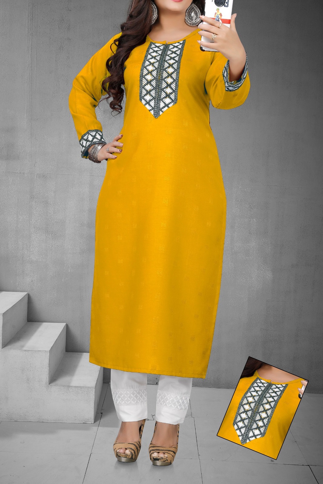 Cotton Blend kurti