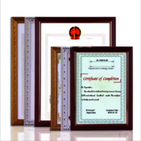 New Arrival Classic Synthetic Wood Document Frame 8x12 12x16 12x18 Certificate frames